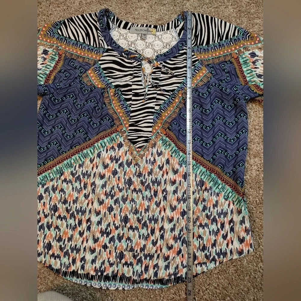Figueroa & Flower Drawstring Blouse - Picture 11 of 12